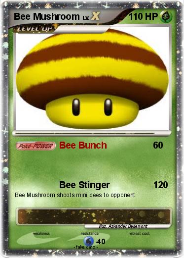 Pokemon Bee Mushroom
