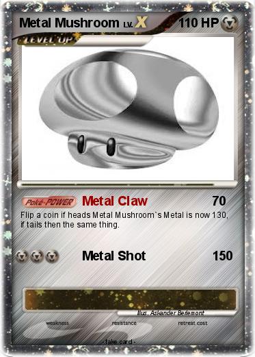 Pokemon Metal Mushroom
