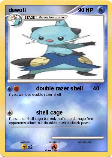 Pokemon dewott