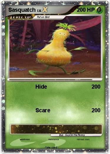 Pokemon Sasquatch
