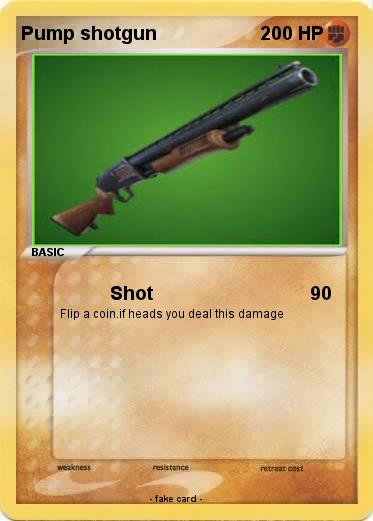Pokemon Pump shotgun