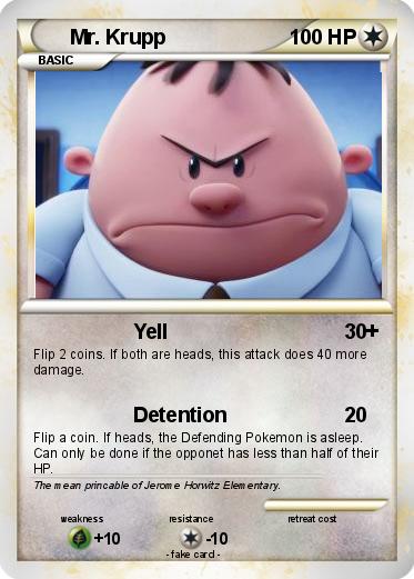 Pokemon Mr. Krupp