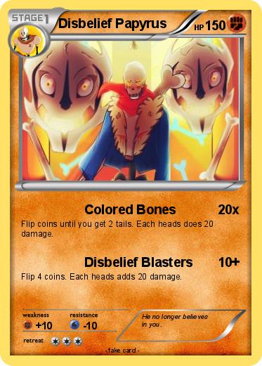 Pokemon Disbelief Papyrus