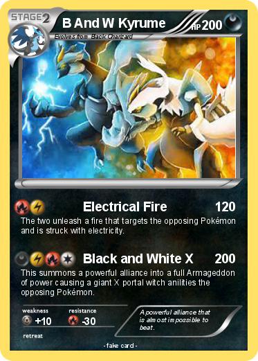 Pokemon B And W Kyrume