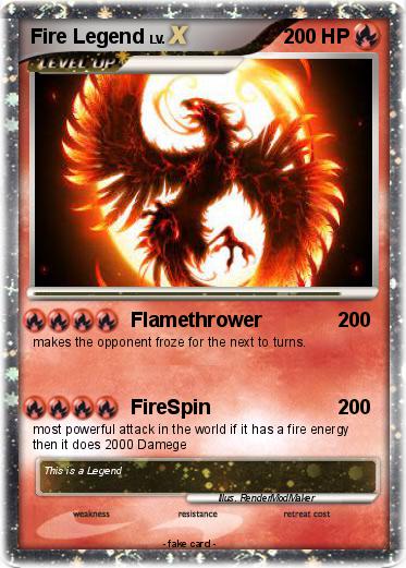 Pokemon Fire Legend