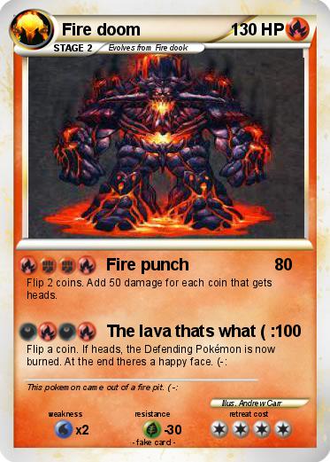 Pokemon Fire doom