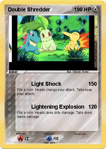 Pokemon Double Shredder