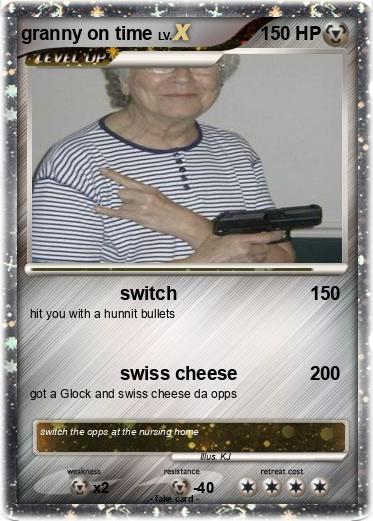 Pokemon granny on time