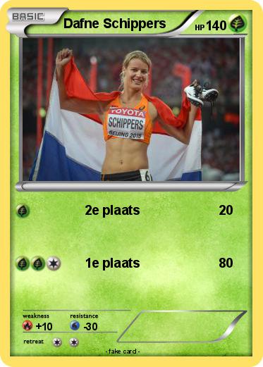 Pokemon Dafne Schippers