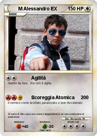 Pokemon M Alessandro EX