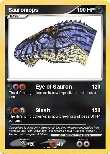 Pokemon Sauroniops