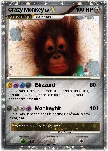 Pokemon Crazy Monkey