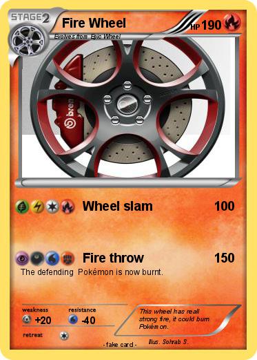 Pokemon Fire Wheel