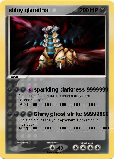 Pokemon shiny giaratina