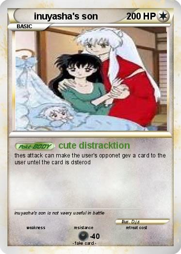 Pokemon inuyasha's son