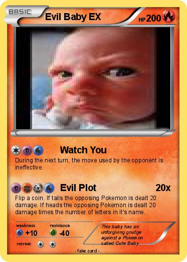 Pokemon Evil Baby EX
