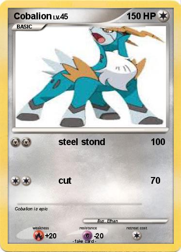 Pokemon Cobalion