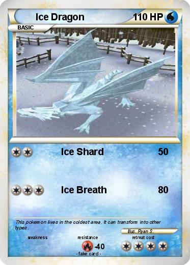 Pokemon Ice Dragon