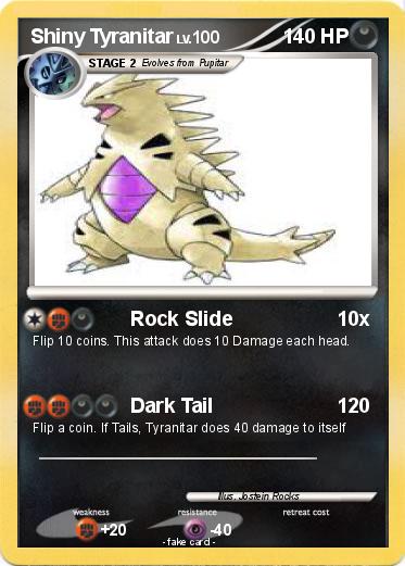 Pokemon Shiny Tyranitar