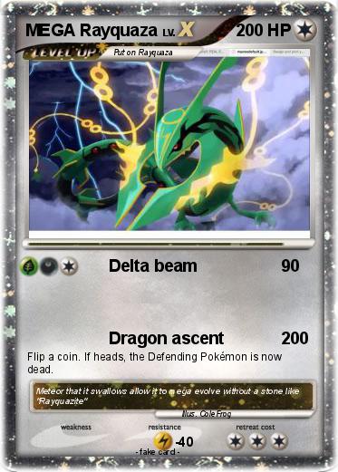 Pokemon MEGA Rayquaza