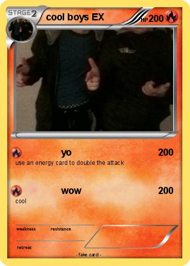 Pokemon cool boys EX