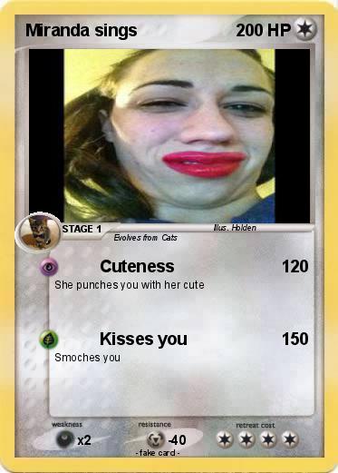 Pokemon Miranda sings