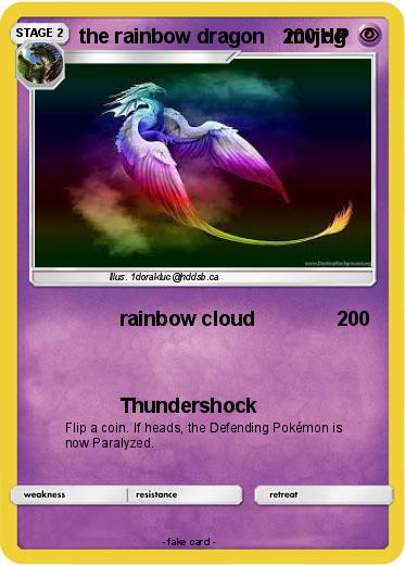 Pokemon the rainbow dragon    mvjdg