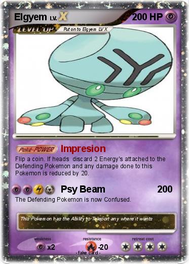 Pokemon Elgyem