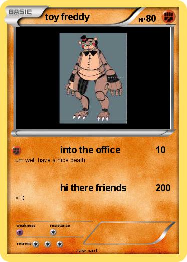 Pokemon toy freddy