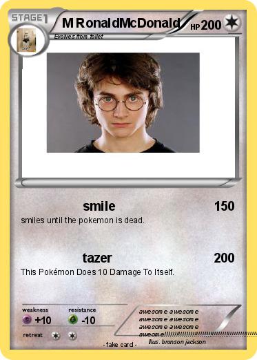 Pokemon M RonaldMcDonald