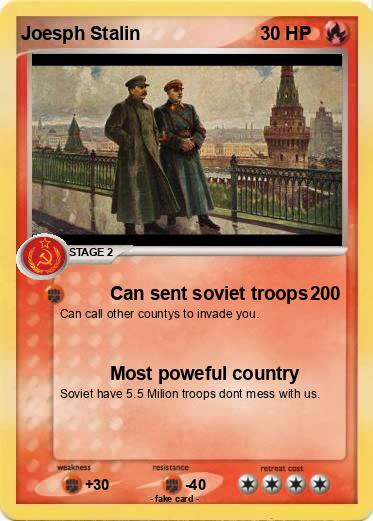 Pokemon Joesph Stalin