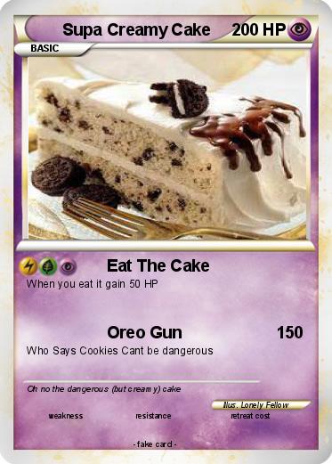 Pokemon Supa Creamy Cake