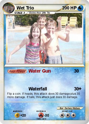 Pokemon Wet Trio