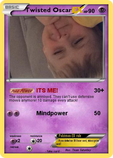 Pokemon Twisted Oscar