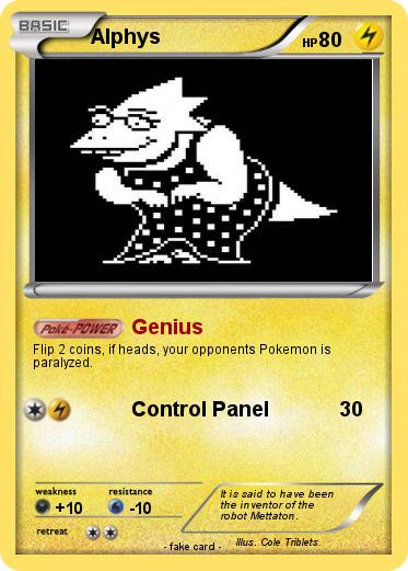 Pokemon Alphys