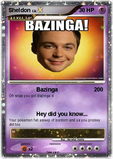 Pokemon Sheldon