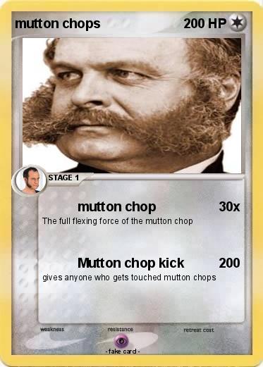 Pokemon mutton chops