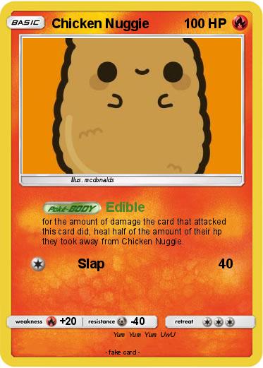 Pokemon Chicken Nuggie