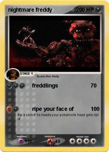 Pokemon nightmare freddy