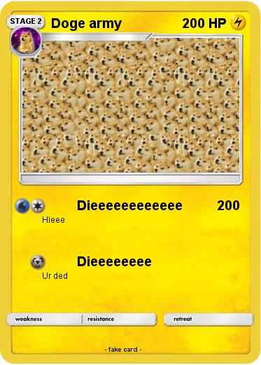 Pokemon Doge army