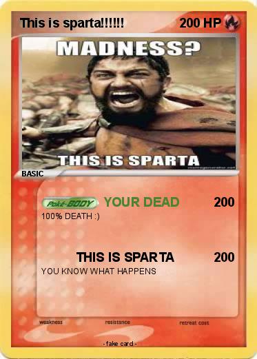 Pokemon This is sparta!!!!!!