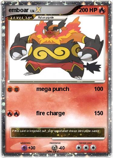 Pokemon emboar