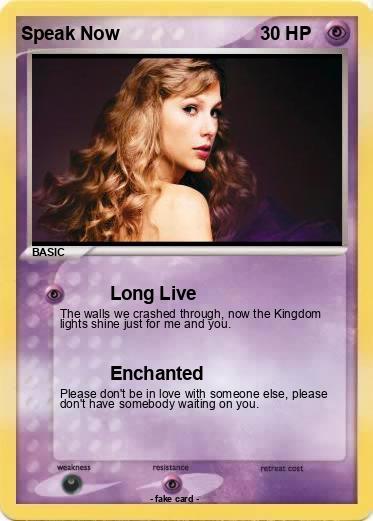 Pokemon Speak Now