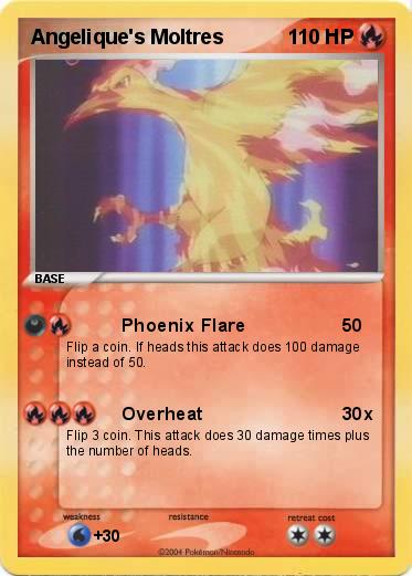 Pokemon Angelique's Moltres