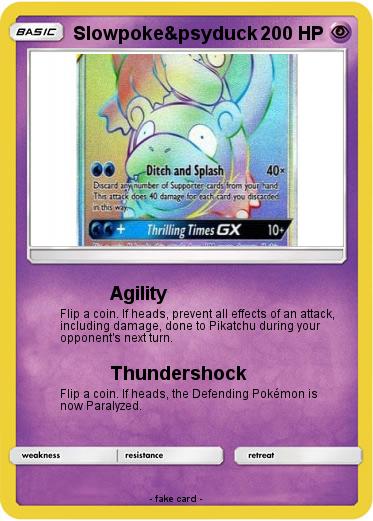 Pokemon Slowpoke&psyduck