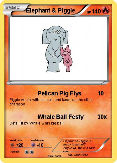 Pokemon Elephant & Piggie