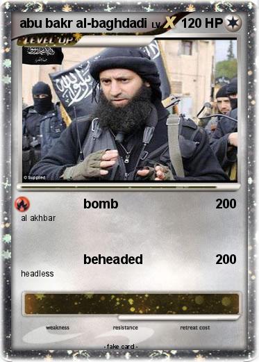 Pokemon abu bakr al-baghdadi