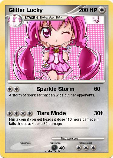 Pokemon Glitter Lucky