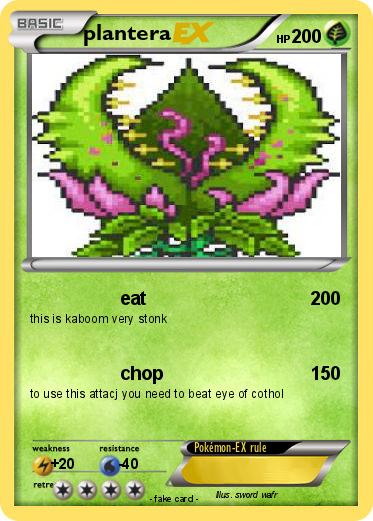 Pokemon plantera