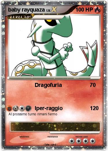 Pokemon baby rayquaza